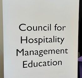 CHME SPONSORED INSTITUTE OF HOSPITALITY ROUNDTABLE  SERIES